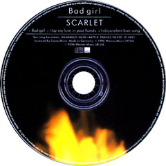 Bad Girl CD1 by Scarlet, disc