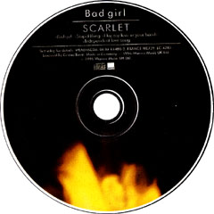Bad Girl CD2 by Scarlet, disc