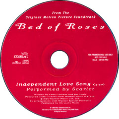 Independent Love Song 1-track promo, disc