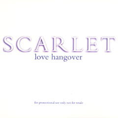 Love Hangover 1-track promo, front cover