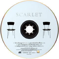 Love Hangover CD1 by Scarlet, disc