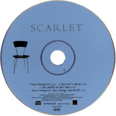 Love Hangover CD2 by Scarlet, disc